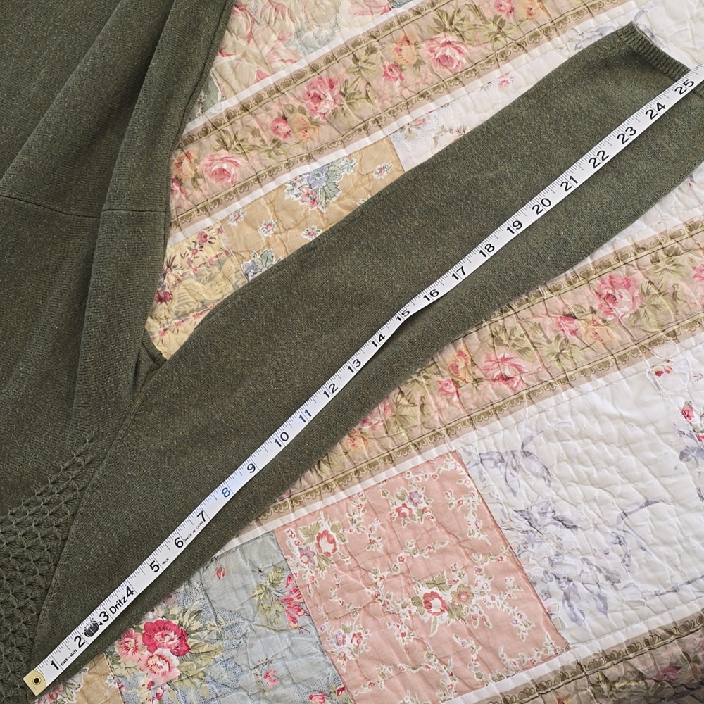 J.Jill Sweater Dress, Green - Picture 6 of 9